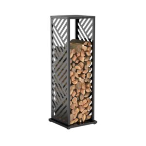 4ft Firewood Rack Stacker for Outdoor
