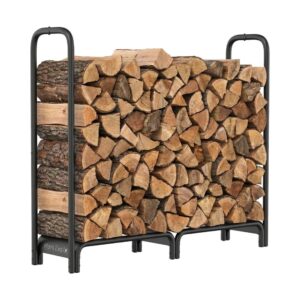 4ft Heavy Duty Metal Fire Wood Storage