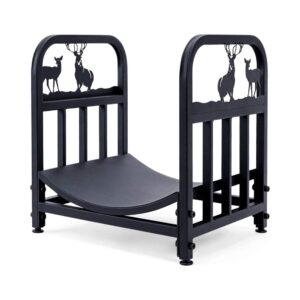 Black Rack Iron Wood Lumber Storage